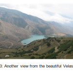 Figure 3: Another view from the beautiful Velasht Lake
